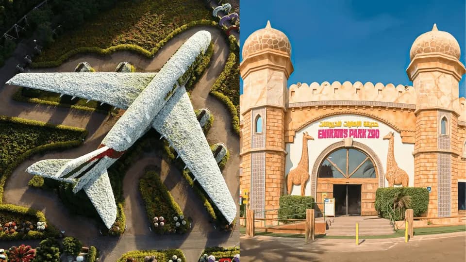 Miracle Garden + Emirates Park Zoo – Combo - Image 1