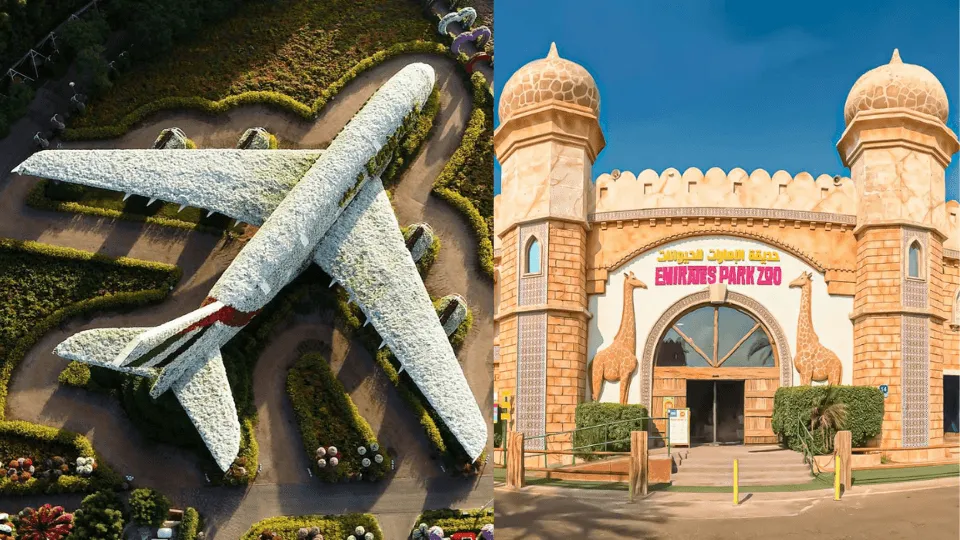 Miracle Garden + Emirates Park Zoo – Combo - Image 1